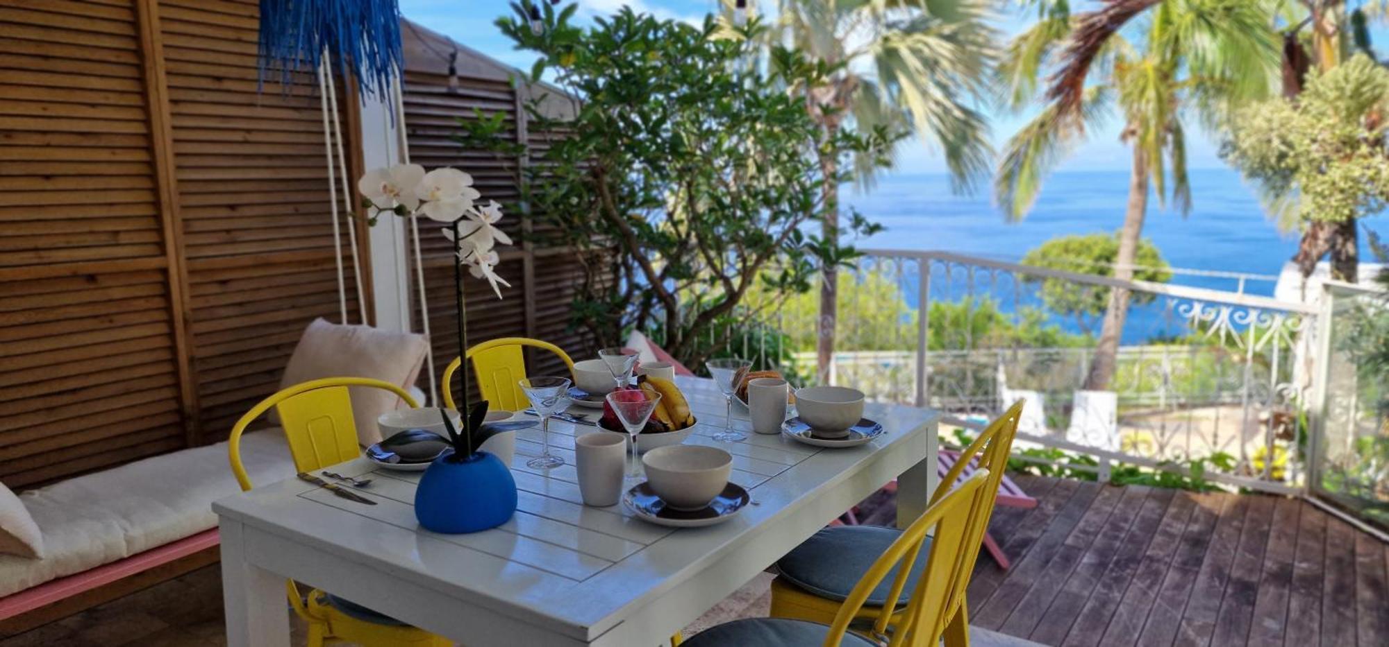 La Boheme, Residence De 5 Appartements Avec Piscine, Vue Ocean, Petite Ile Экстерьер фото