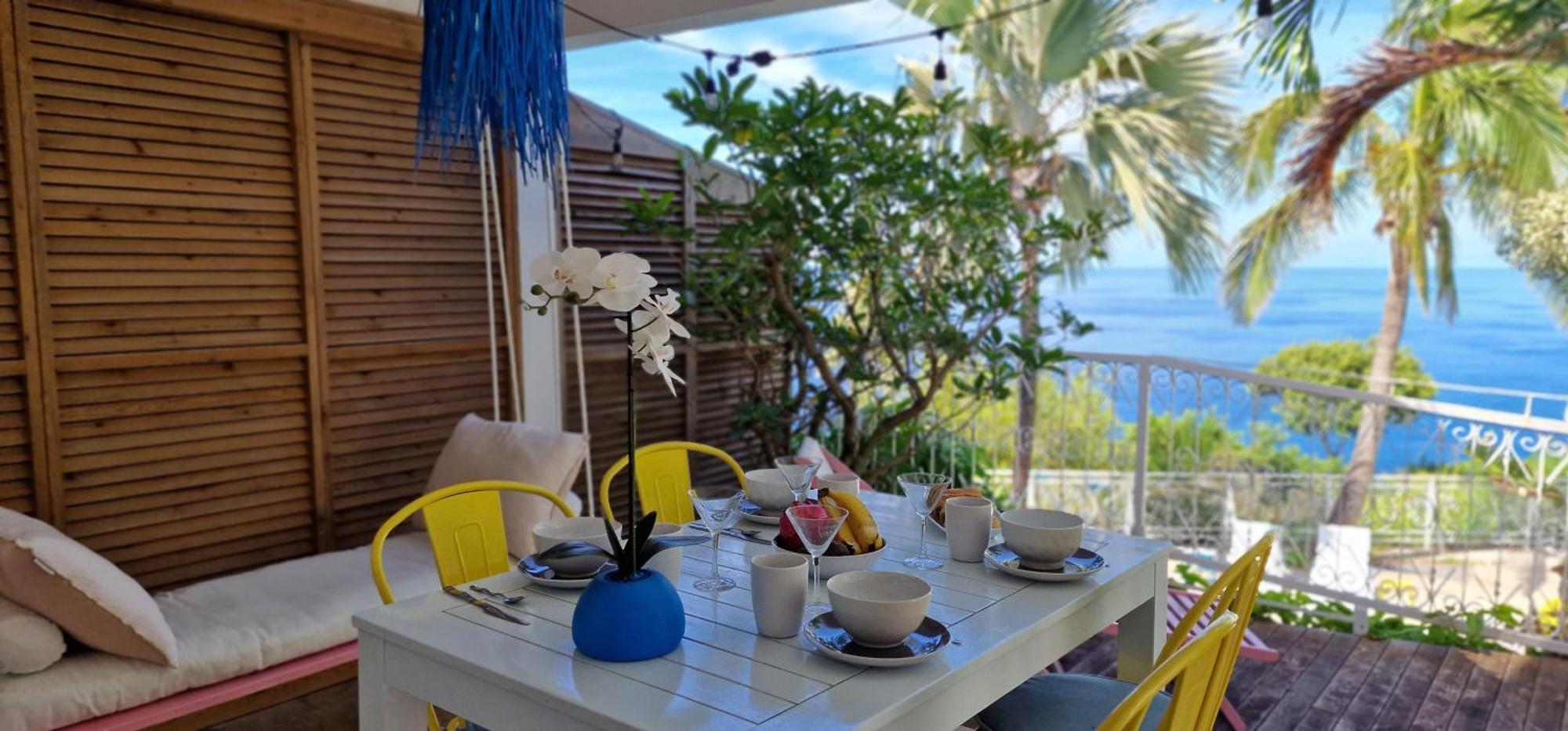La Boheme, Residence De 5 Appartements Avec Piscine, Vue Ocean, Petite Ile Экстерьер фото