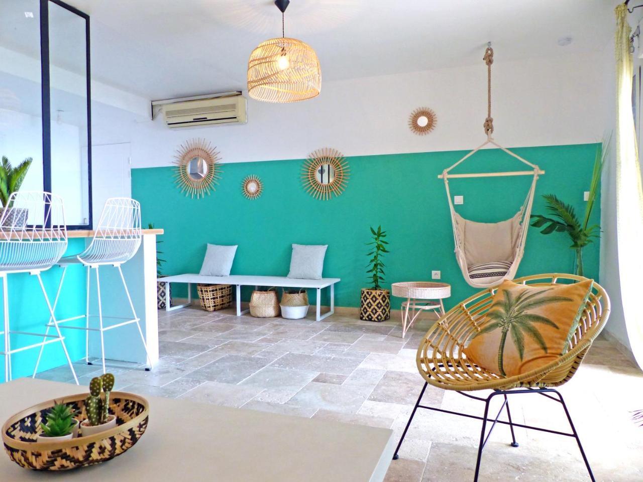 La Boheme, Residence De 5 Appartements Avec Piscine, Vue Ocean, Petite Ile Экстерьер фото